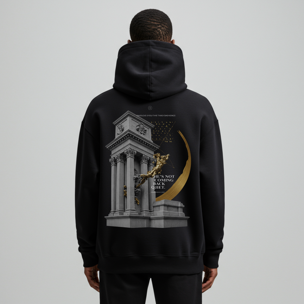 He’s not coming back quiet | 025 Heavy Hoodie