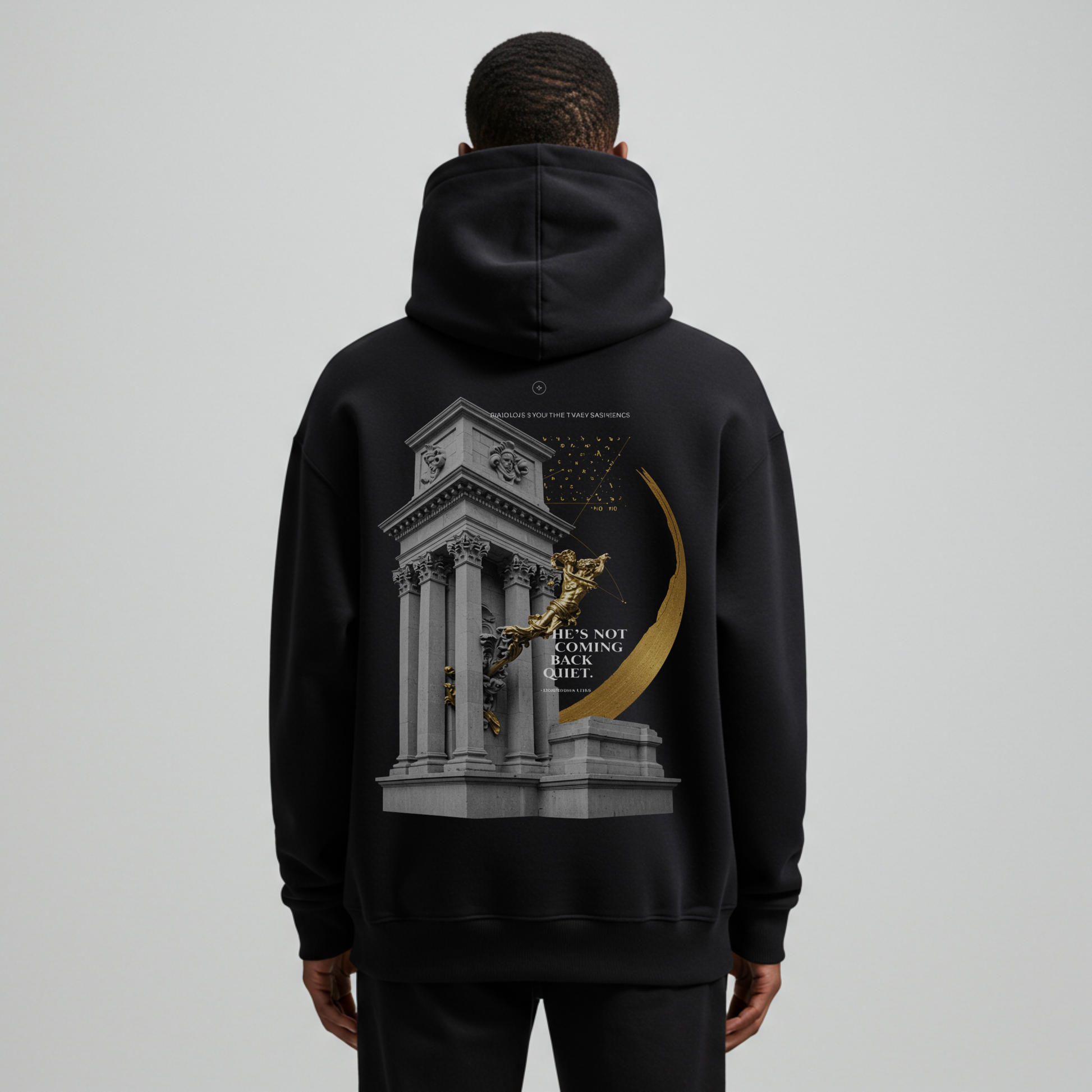 He’s not coming back quiet | 025 Heavy Hoodie