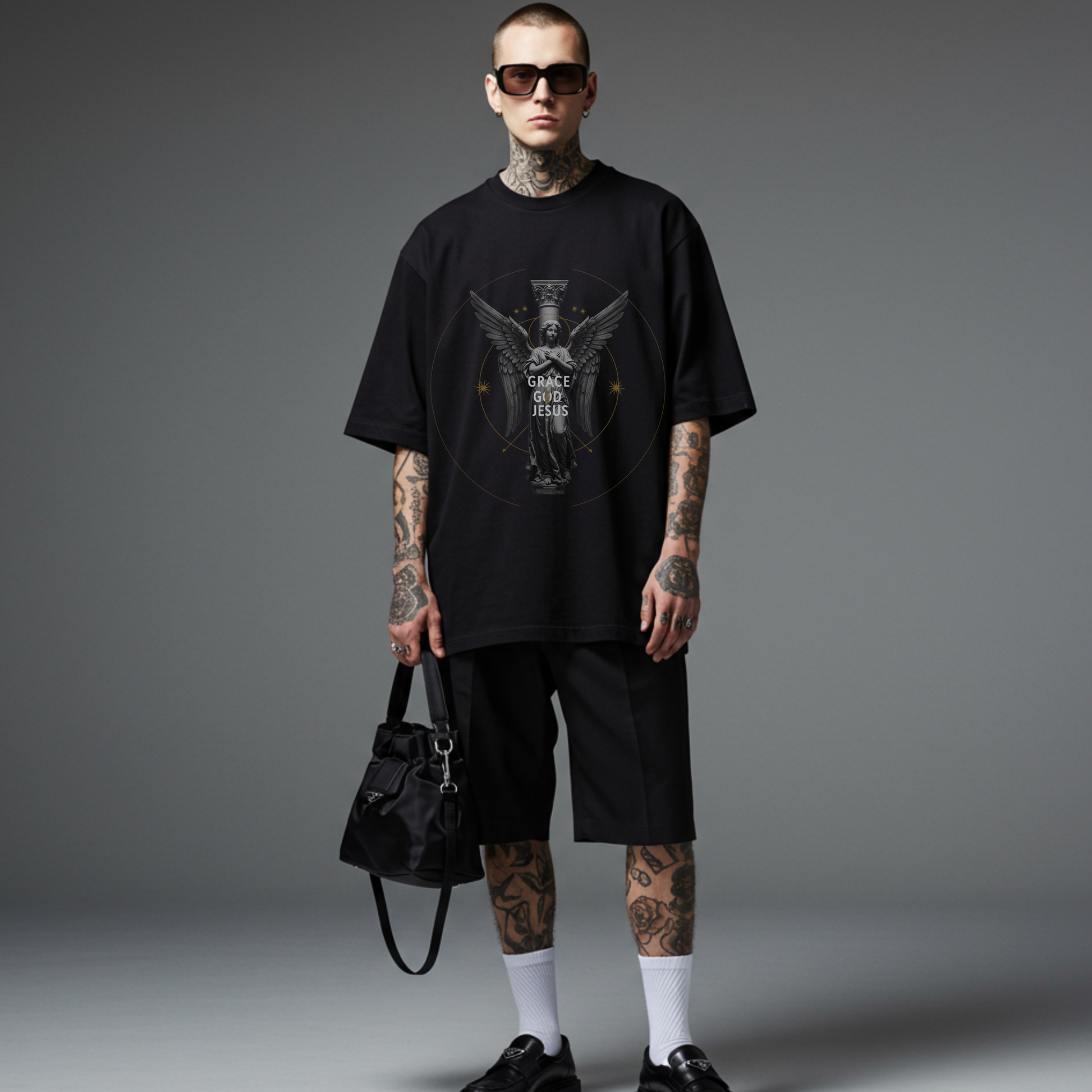 Grace. God. Jesus. | 025 Heavy Cotton Tee