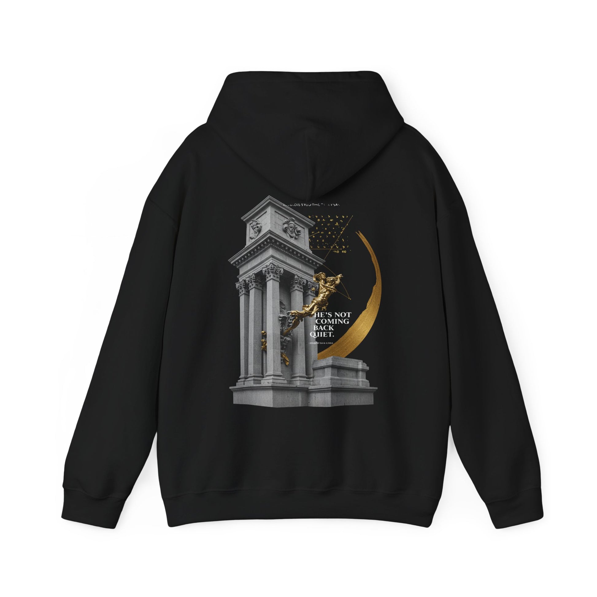 He’s not coming back quiet | 025 Heavy Hoodie