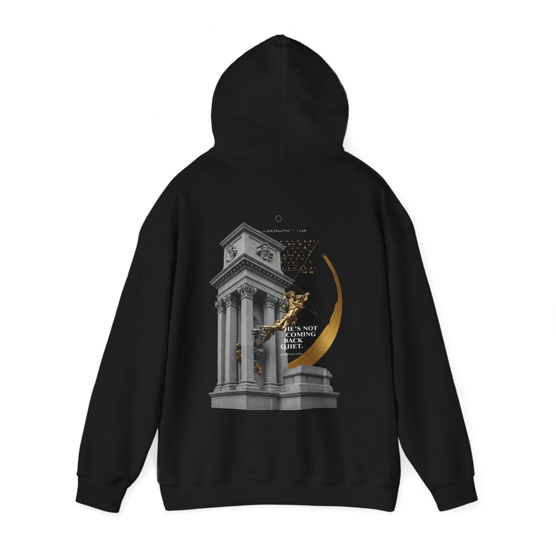He’s not coming back quiet | 025 Heavy Hoodie